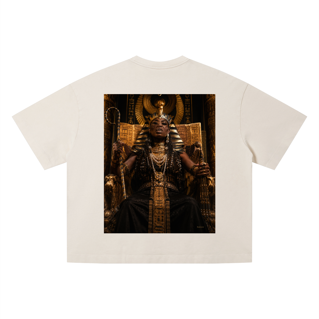 T-shirt unisexe ample délavé vintage