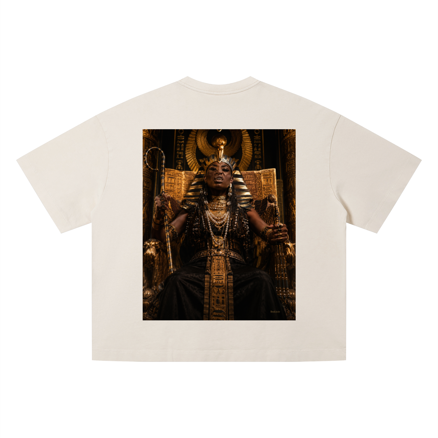 T-shirt unisexe ample délavé vintage