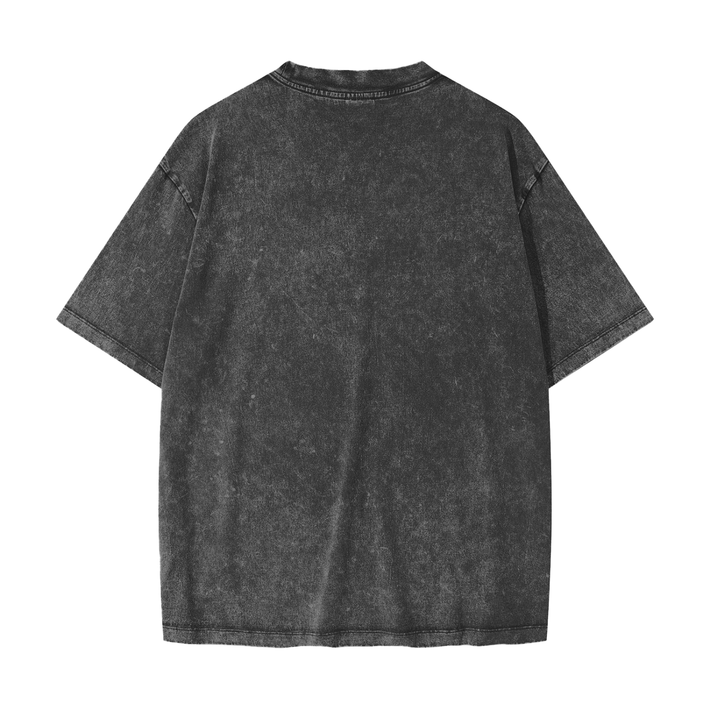 T-shirt lourd délavé par la neige