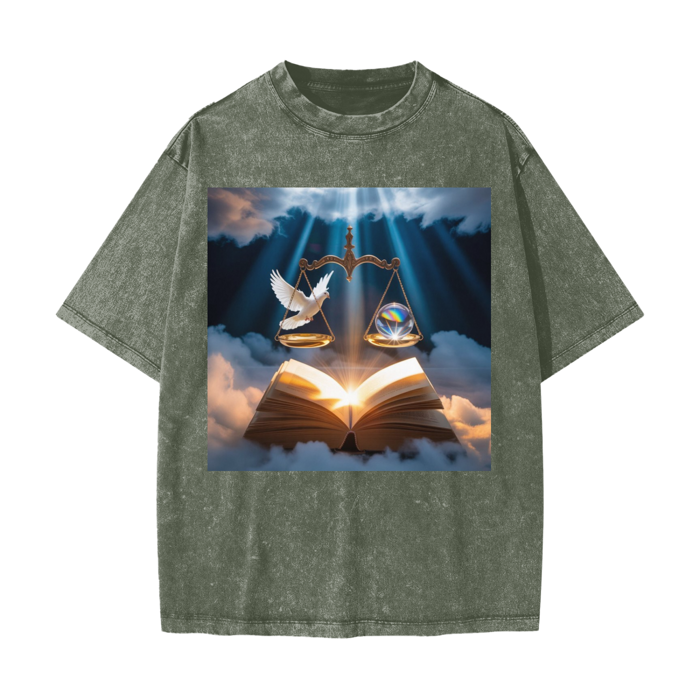 Heavyweight Snow Washed T-Shirt