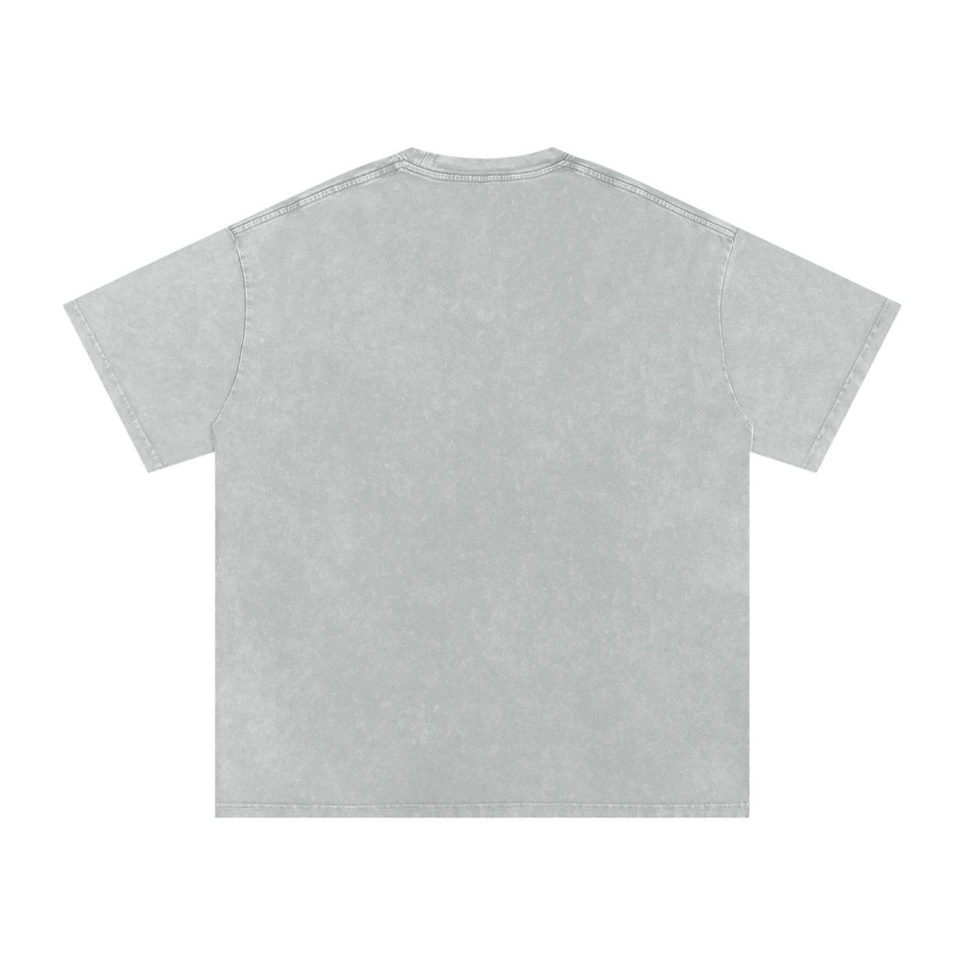 T-shirt oversize en coton délavé à la neige