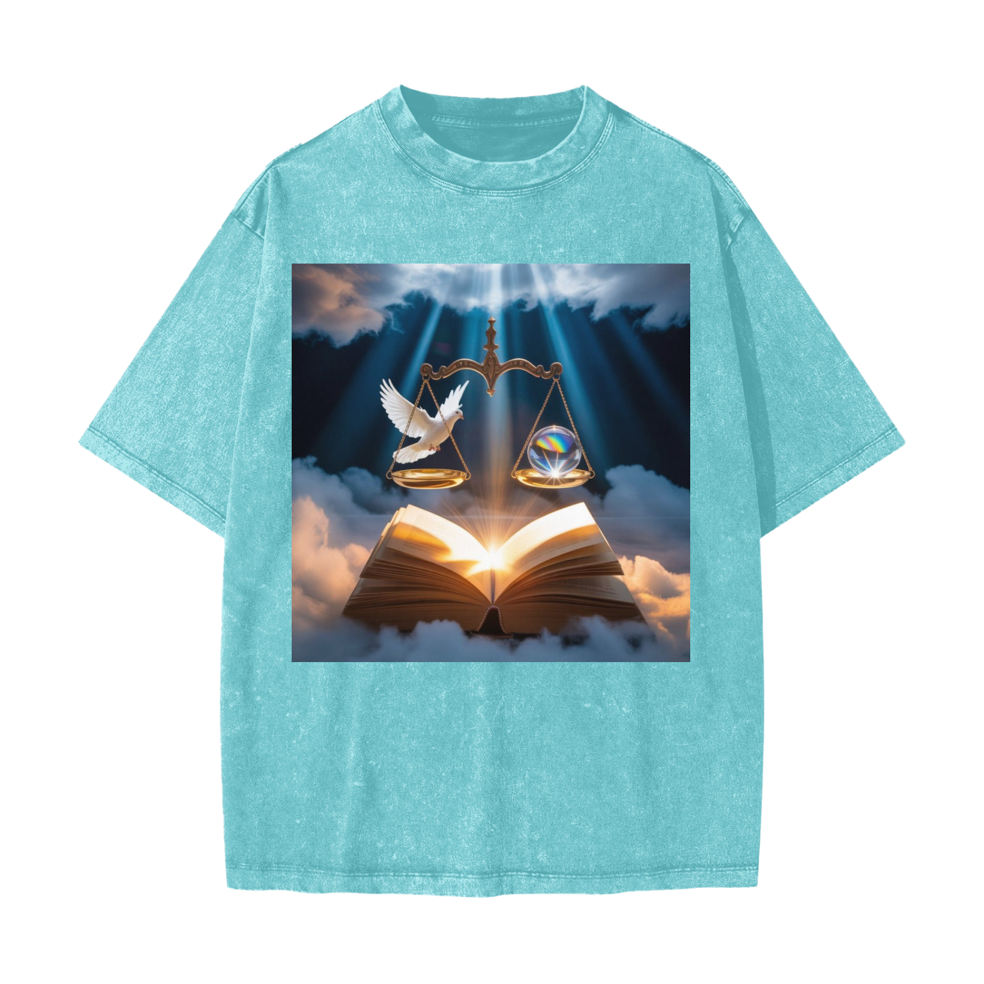 Heavyweight Snow Washed T-Shirt