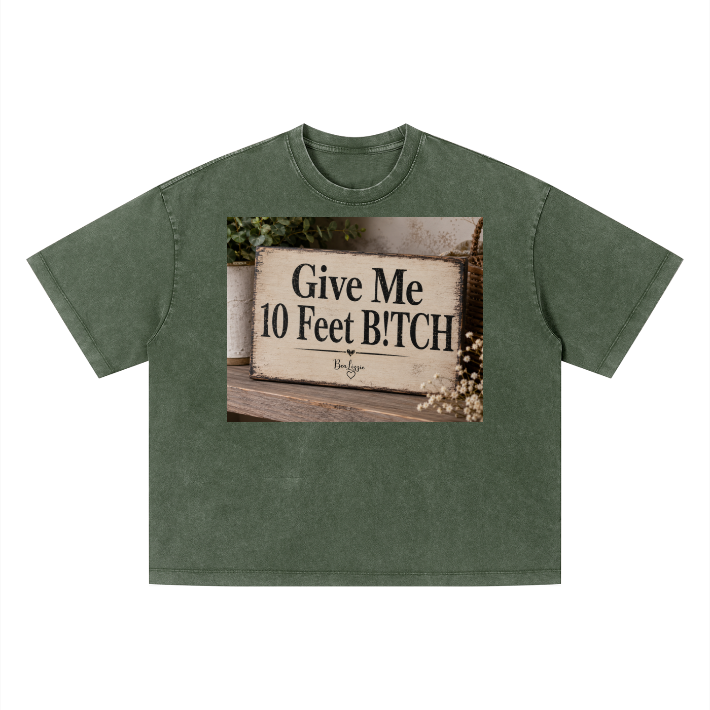 Unisex Vintage Wash Boxy T-Shirt
