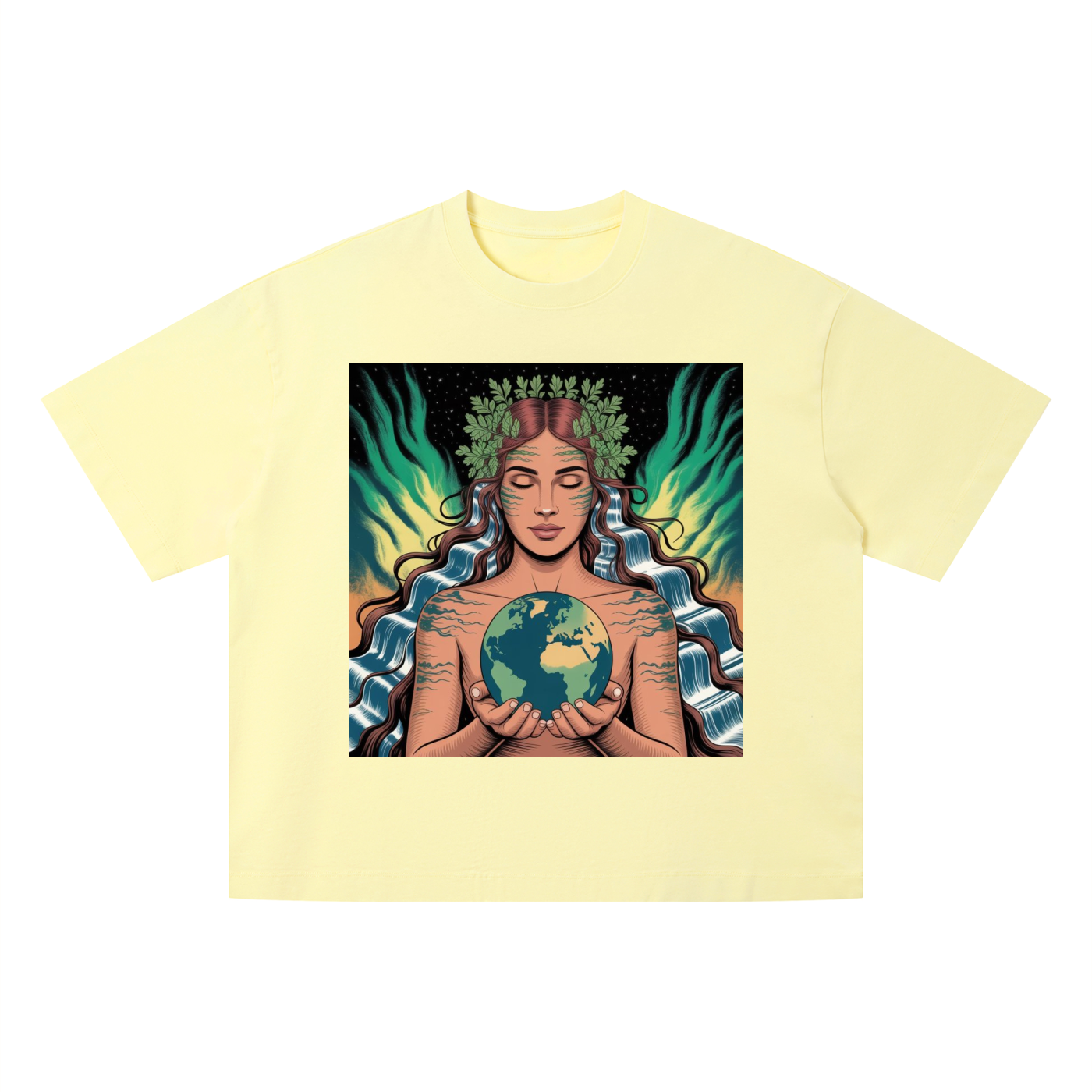 Unisex Vintage Wash Boxy T-Shirt