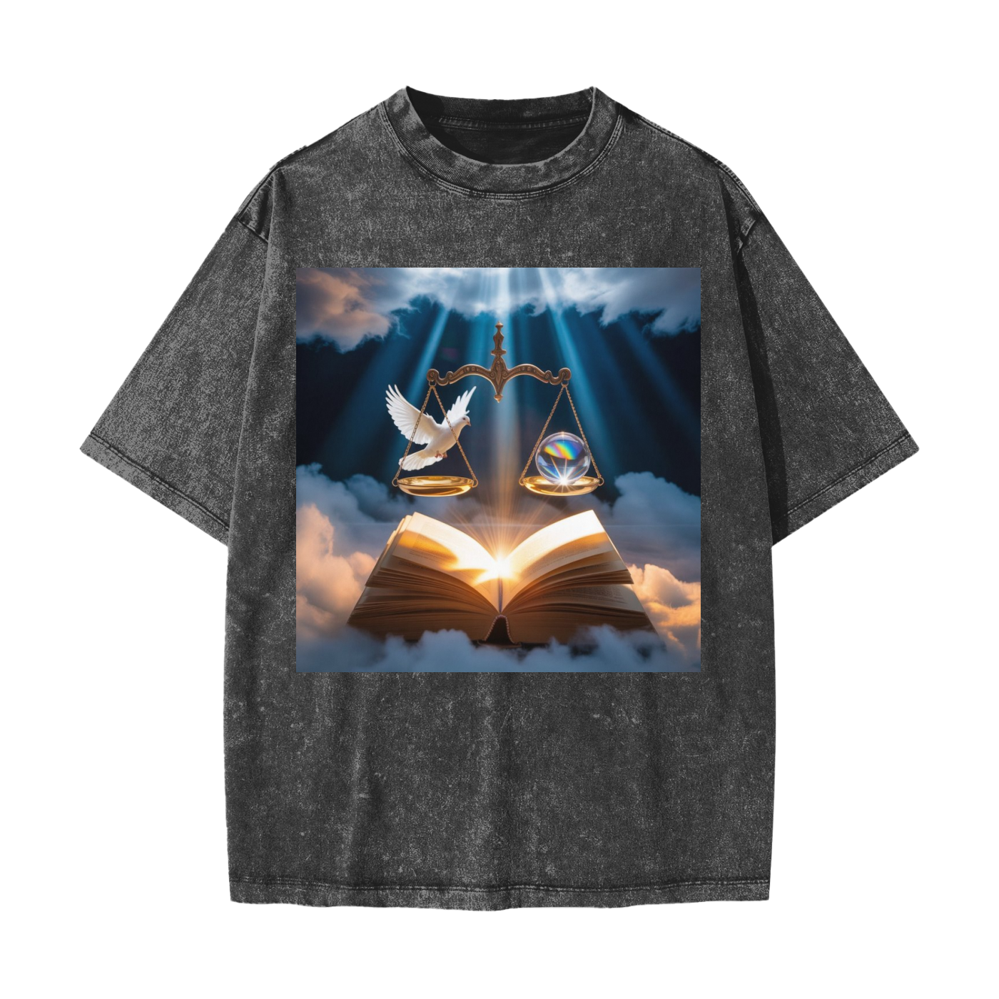 Heavyweight Snow Washed T-Shirt