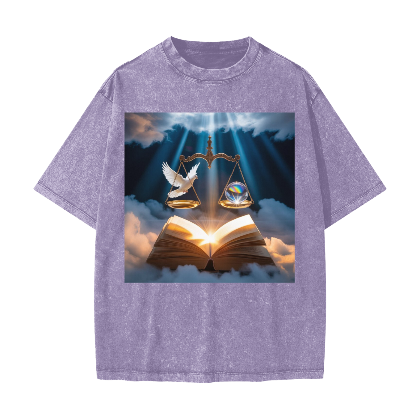 Heavyweight Snow Washed T-Shirt