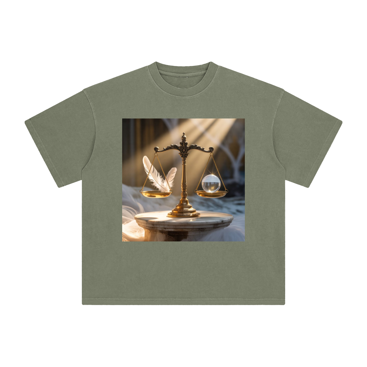 Enzyme Washed T-Shirt