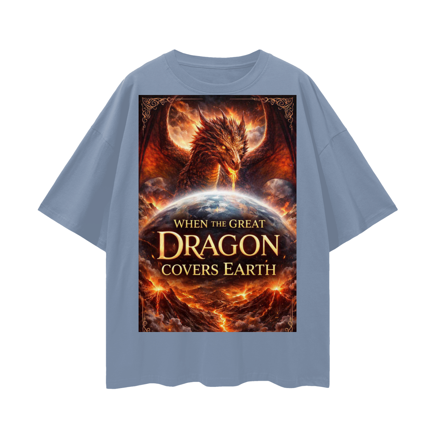 Streetwear Loose Drop Shoulder T-Shirt