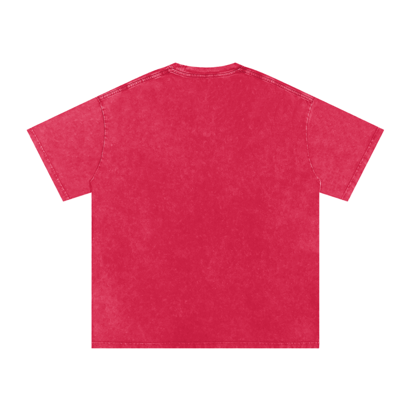 T-shirt oversize en coton délavé à la neige