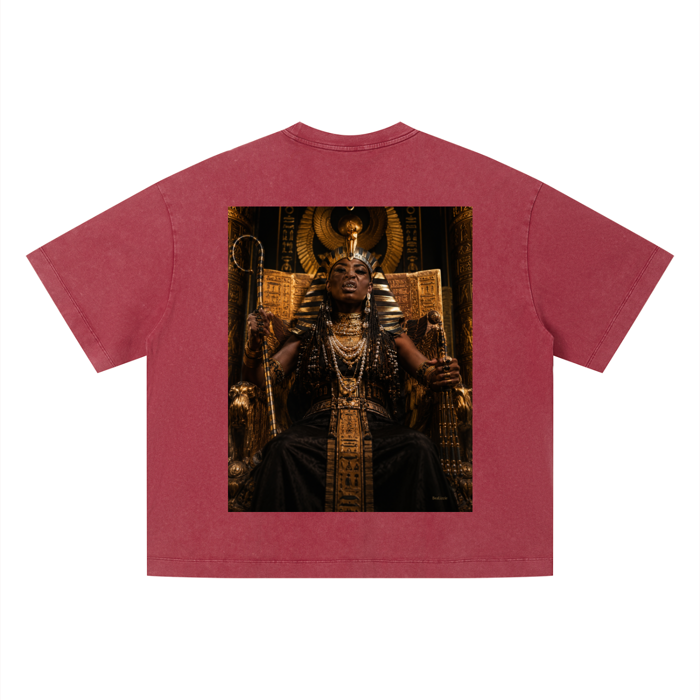 T-shirt unisexe ample délavé vintage