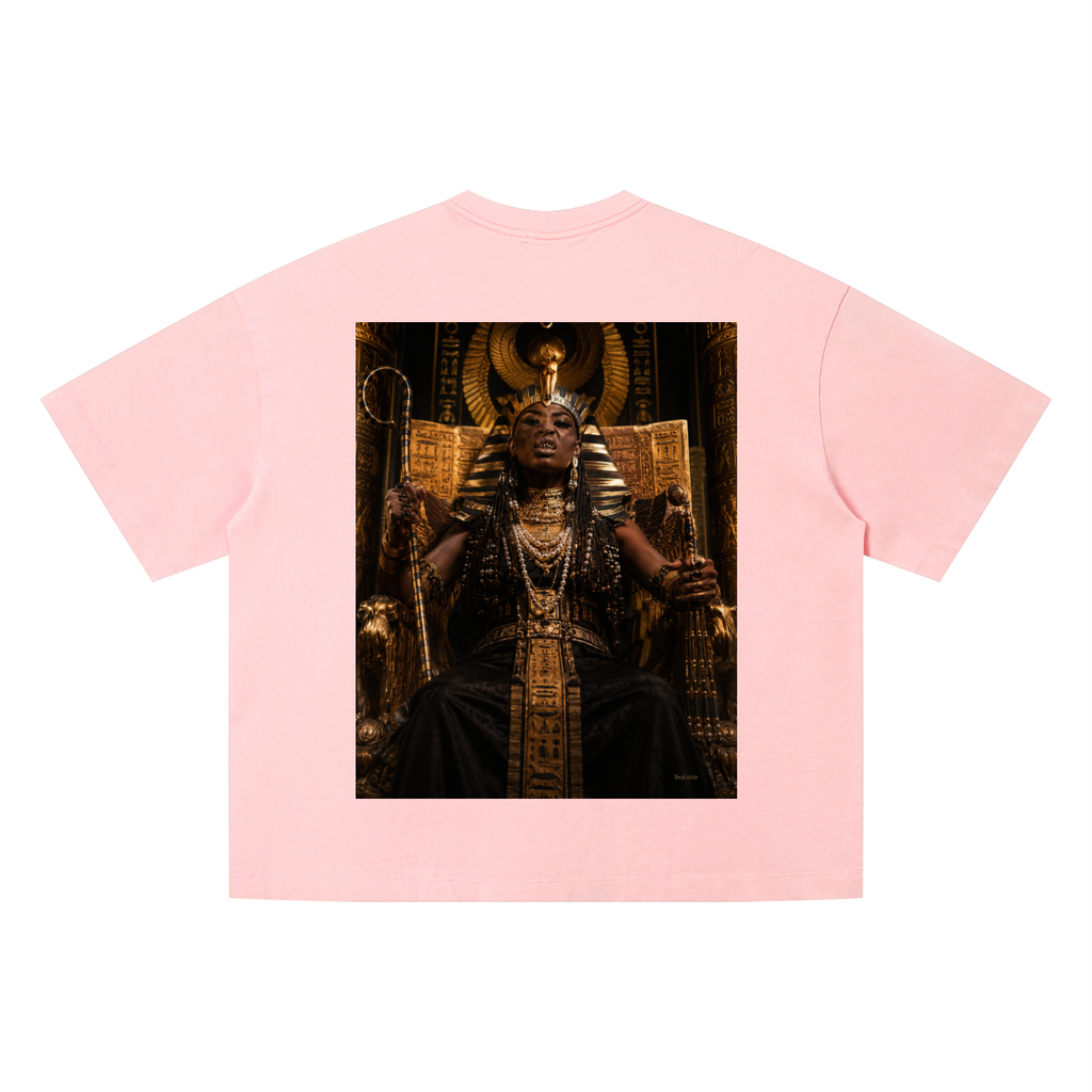 T-shirt unisexe ample délavé vintage