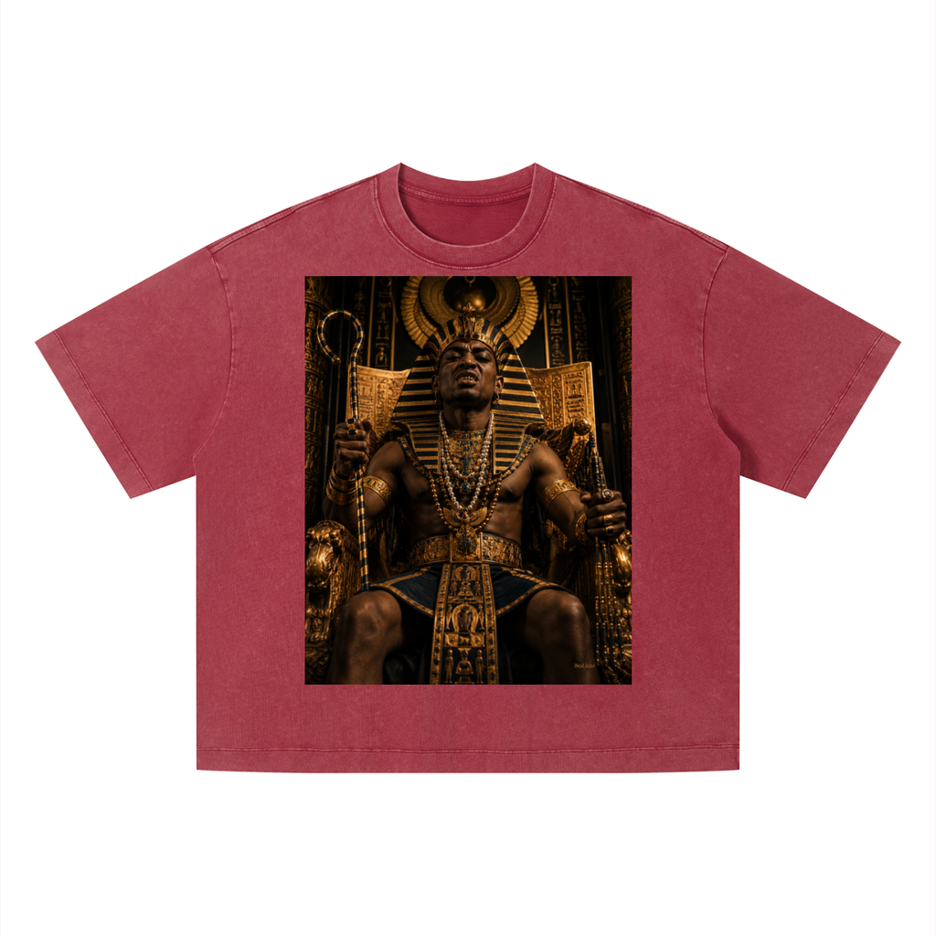 Unisex Vintage Wash Boxy T-Shirt