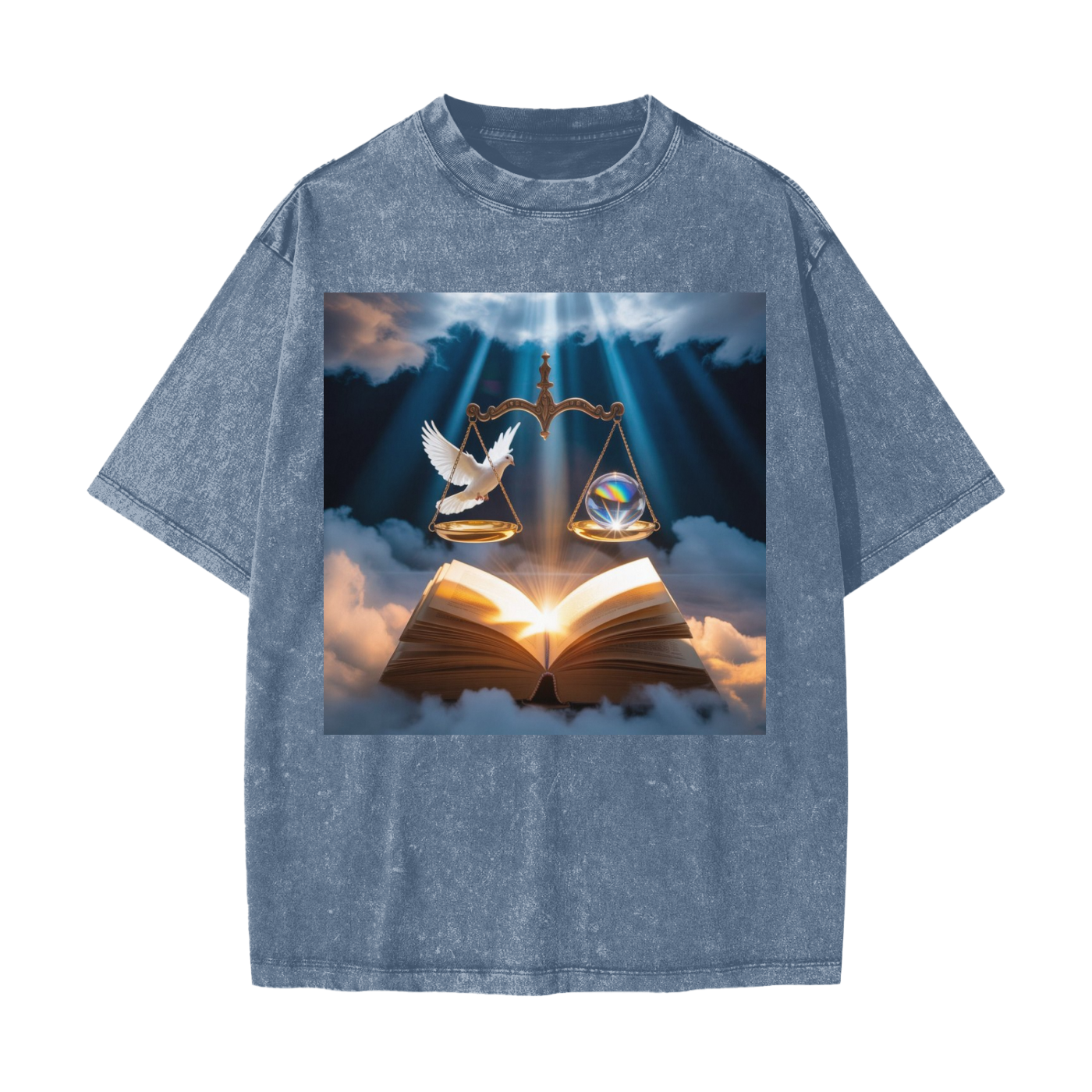 Heavyweight Snow Washed T-Shirt