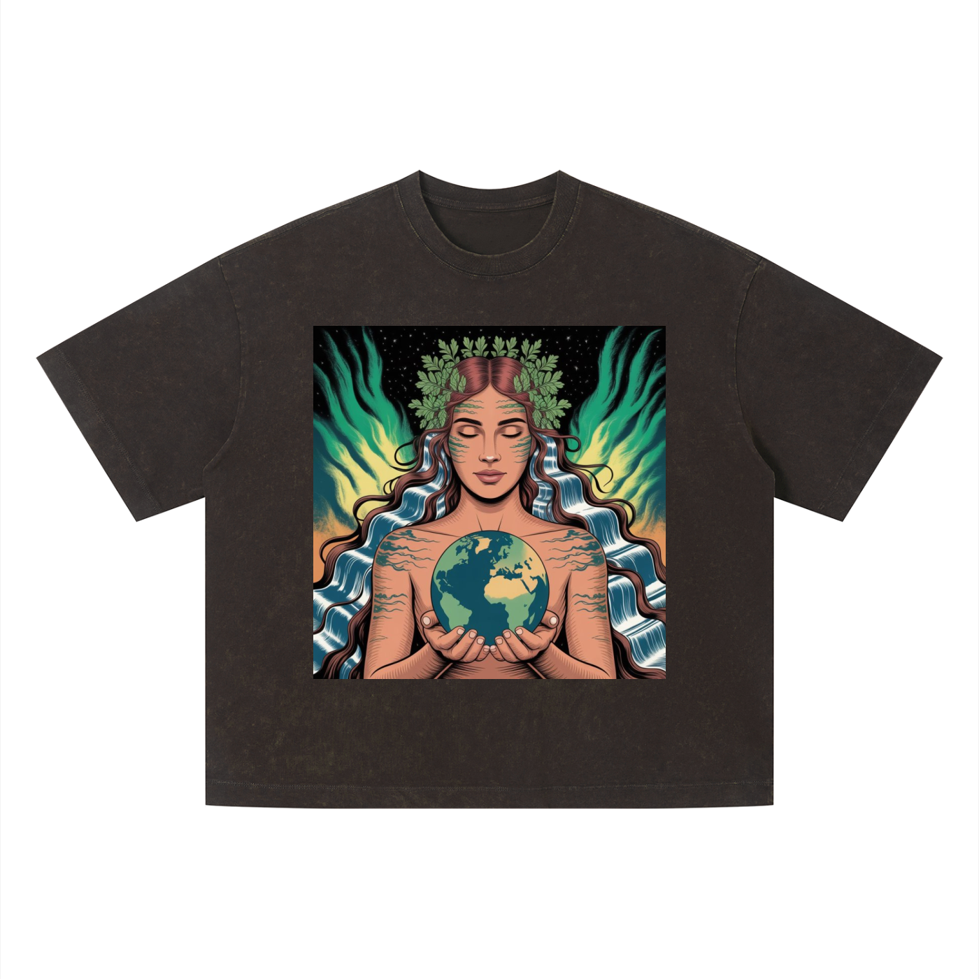 Unisex Vintage Wash Boxy T-Shirt